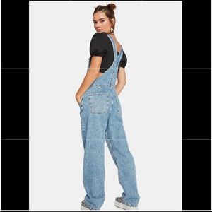 Free People Ziggy Railroad Overall Dollskill L